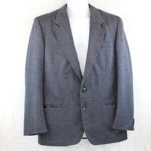 Vintage Givenchy Monsieur Gray Wool Blend Blazer (42 R)